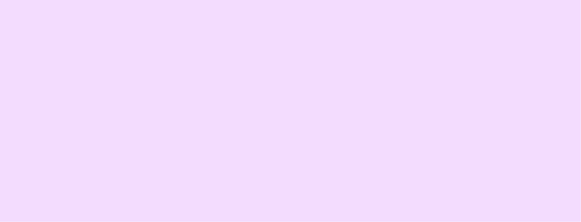 Solid lavender color background.